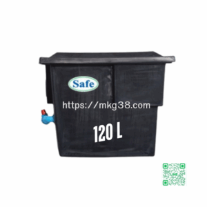 ถังดักไขมันใต้ซิงค์ PE ยี่ห้อ Safe รุ่น GT-120 L